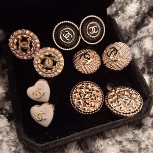 CC Inspired Post Earrings